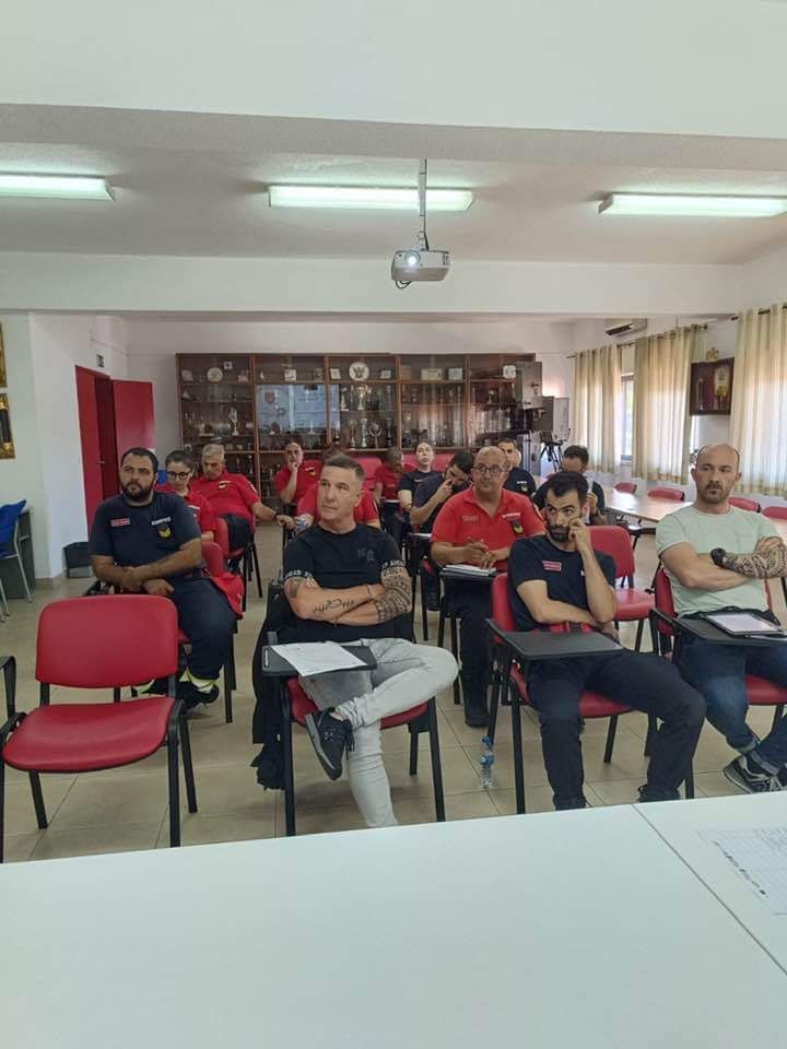 Início do Grupo de RVCC profissional de Bombeiros